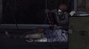 Killed by a walker in Crawford.