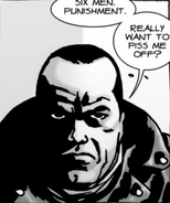 Issue 105 Negan Mad