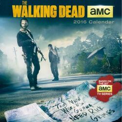 The Walking Dead 2016 Mini Wall Calendar