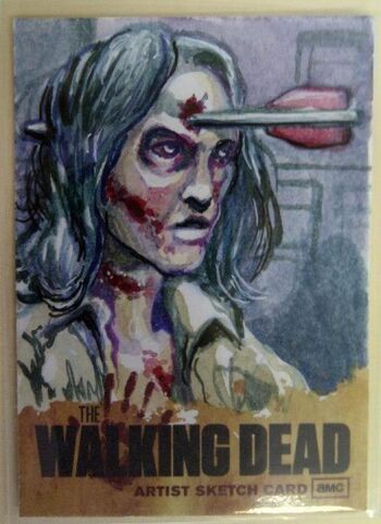 Department Store Walker Trading Card