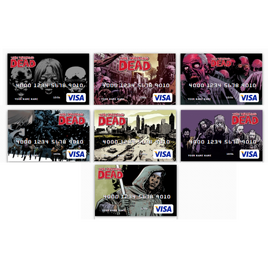 The Walking Dead Debit Cards