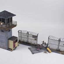 the walking dead mcfarlane building sets