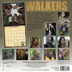 Walkers of AMC's The Walking Dead Wall Calendar 2