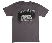 THE WALKING DEAD "SURVIVAL TOUR" T-SHIRT