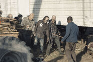 4x09 Morgan vs Walkers