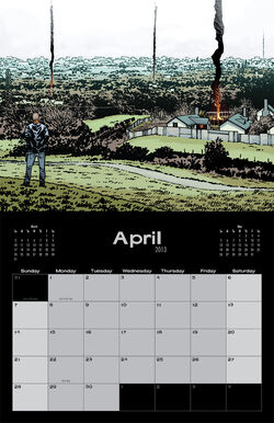 The Walking Dead 2011 Calendar