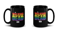 Pride Logo Black Mug Capacity: 15 oz