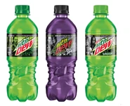 Mountain Dew Soda Bottles