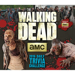 The Walking Dead Trivia Challenge Desk Calendar alt.