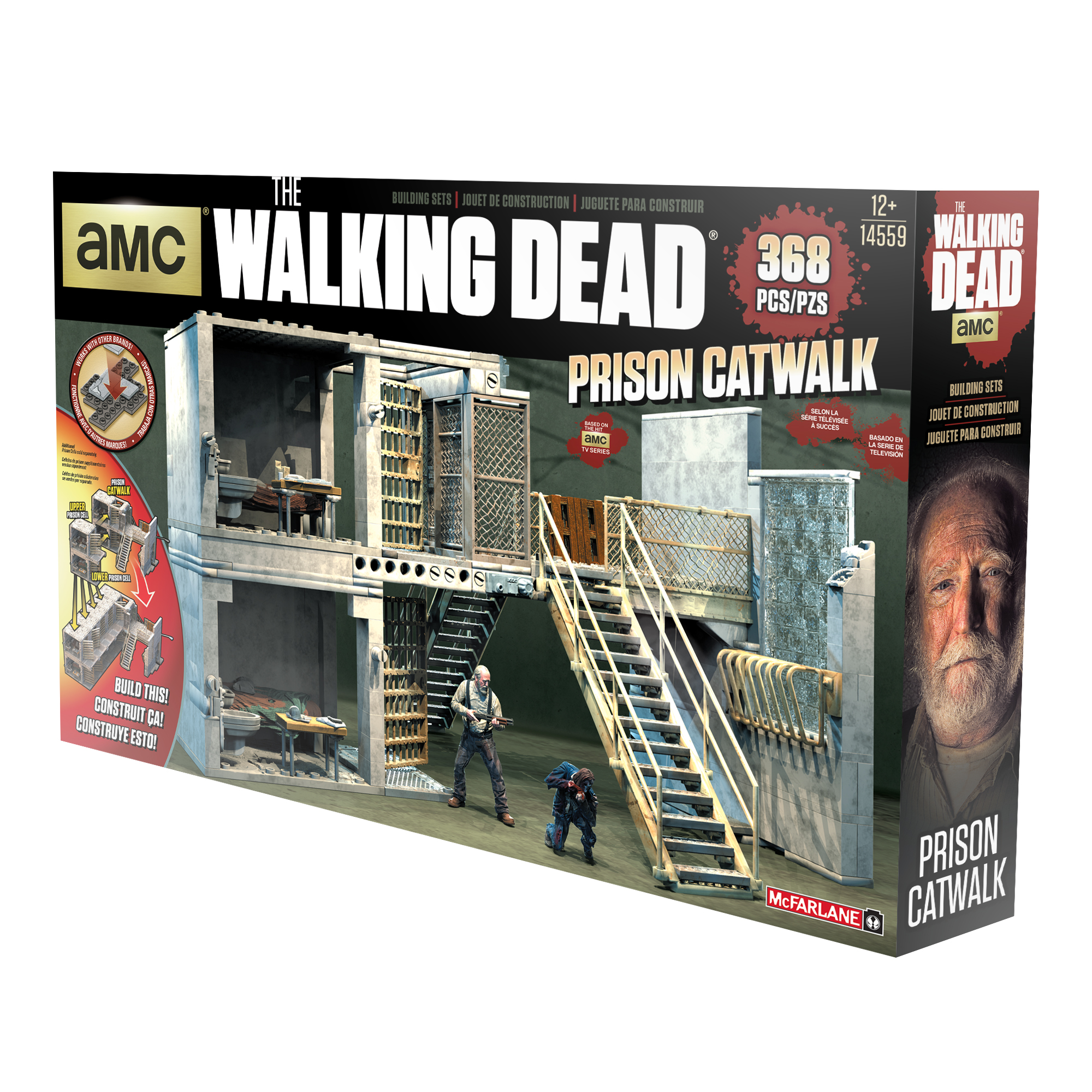 the walking dead building sets