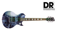 The Walking Dead 'Lifeless' Electric Guitar Vision Collection