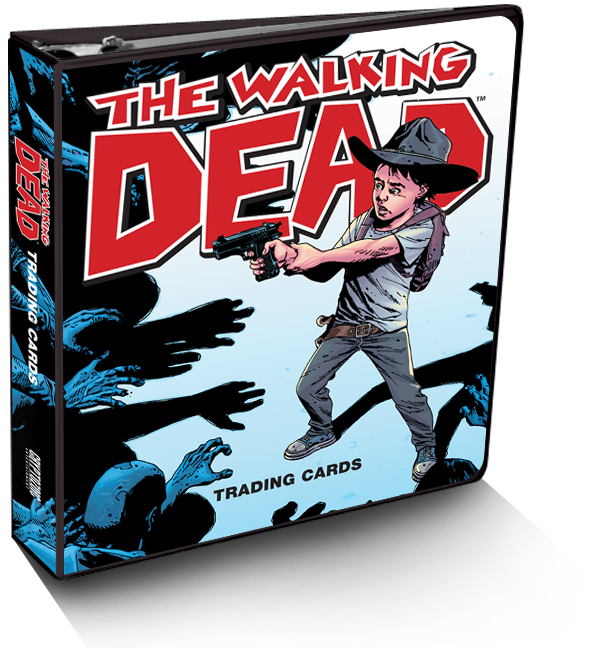 WALKING DEAD CRYPTOZOIC COMIC BOOK BINDER ONLY