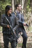 Aaron and Daryl together