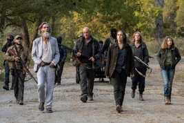 FTWD 6x14 Three Veterans and Cole's Group