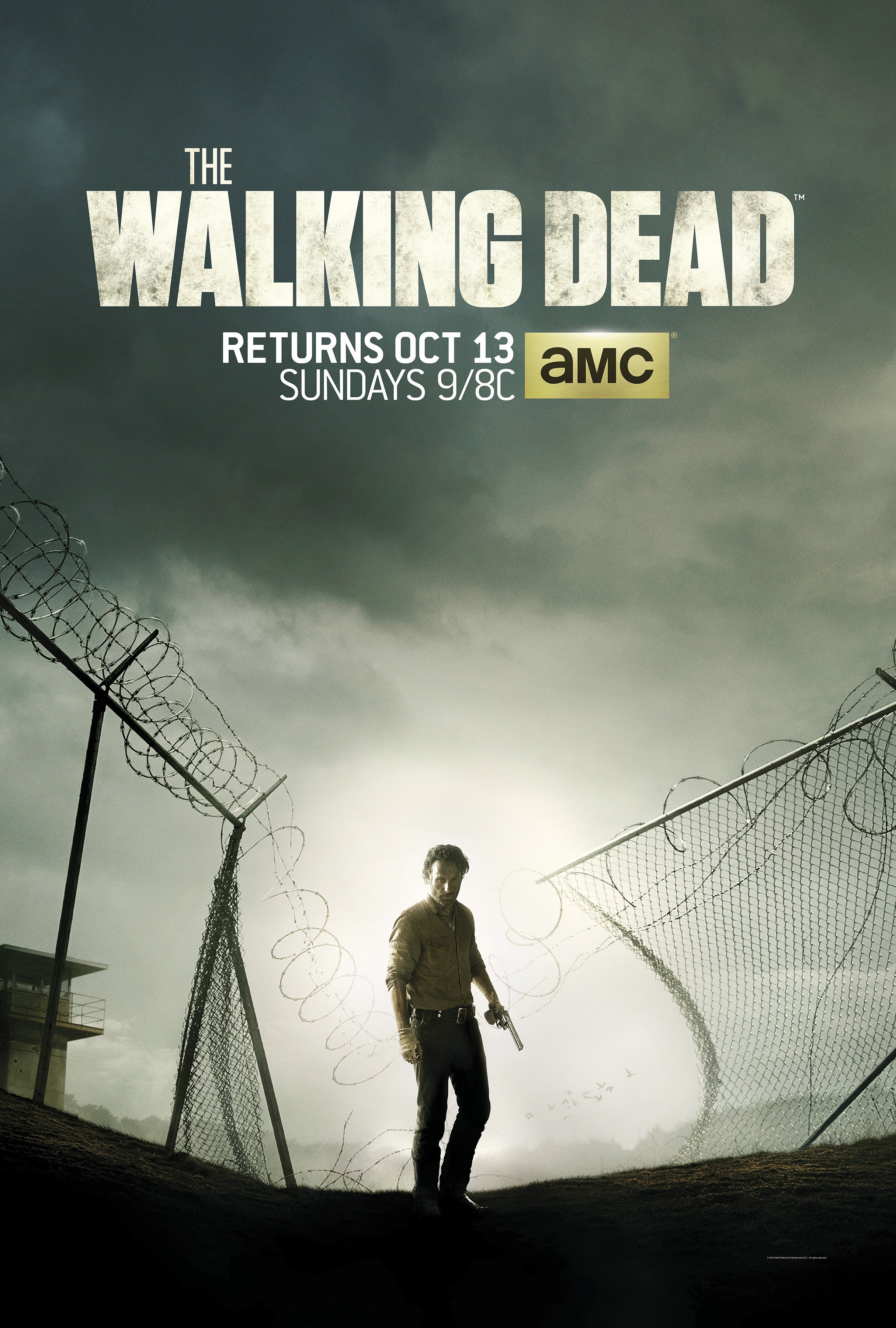 walking dead season 4 comic con poster