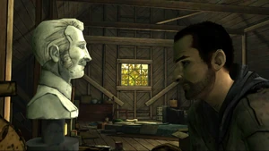 "I bet this guy would. He's got a resourceful air about him