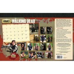 The Walking Dead® 2016 Desk Pad Planner