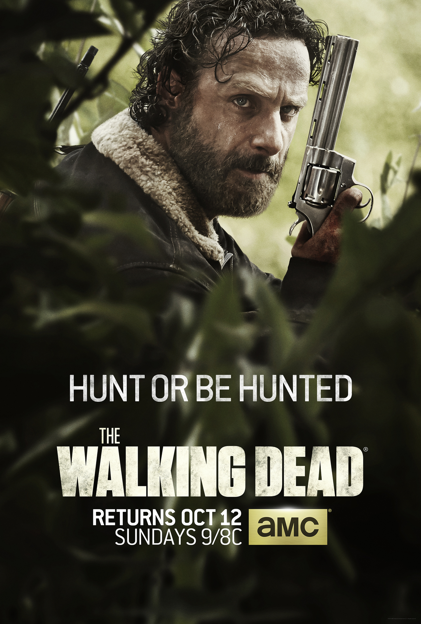 walking dead season 5 poster negan