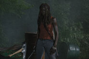 9x04 Michonne ready to kill