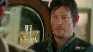 Daryl in the farmhouse