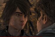 The moment Clementine changed James's mind.