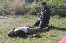 Дэрил убил зомби-брата