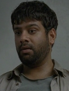 Caleb Subramanian - Killed by the Flu; stabbed by Hershel