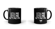 Negan Little Pig Black Mug Capacity: 11 oz