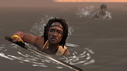 ITD Michonne Swimming Away