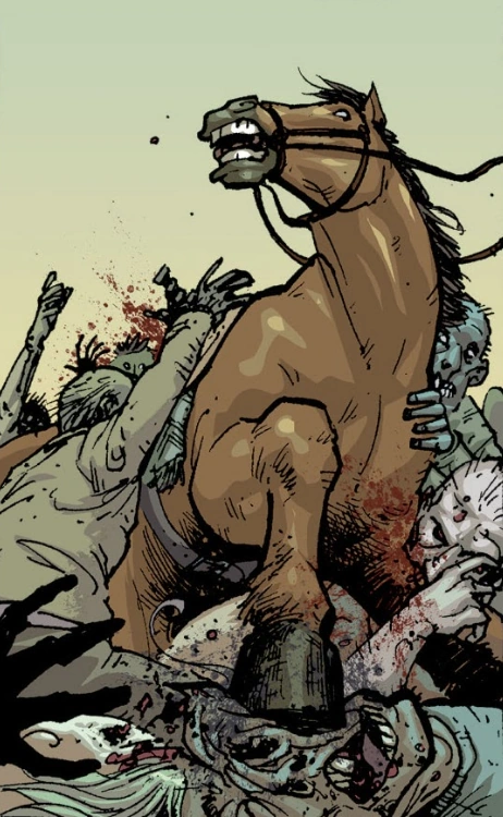 Horse Drawing Meme Tv Show Rick Grimes Horse Comic Series Walking Dead Wiki Fandom rick grimes horse comic series