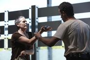 Carol and grenade