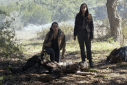 FTWD 6x07 Alicia & Charlie