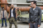 Negan and Saviors 7x11