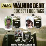 The Walking Dead - Dog Tag (Season 2) - Set 1