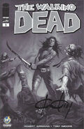 Issue 1 Wizard World Comic Con Richmond VIP Exclusive Variant Sketch Cover signed by Ken Kelly