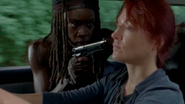 Michonne and Red Head 