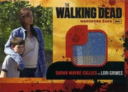 2011-Cryptozoic-The-Walking-Dead-Costume-Card.jpg (127 KB) Sarah Wayne Callies as Lori Grimes