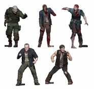 Daryl & Merle Woodbury Arena (The Walking Dead TV) McFarlane Building Sets Figure Pack