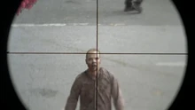 Walking dead sniper zombie