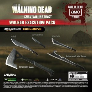 the walking dead melee weapons