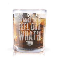 Feel Our Wrath Laser Engraved Rocks Glass Capacity: 13 oz