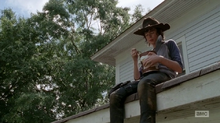 Carl Eating Pudding