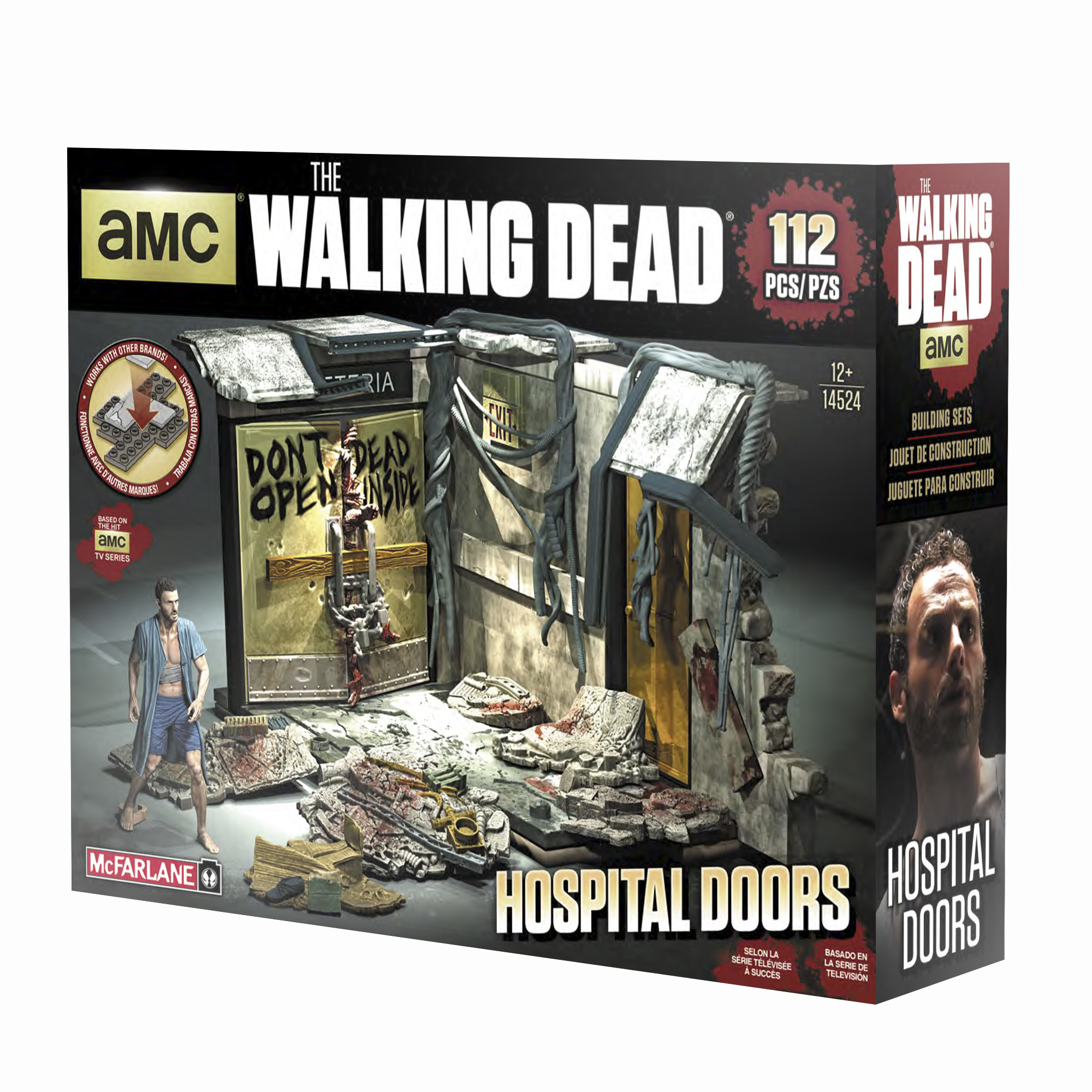 the walking dead building sets