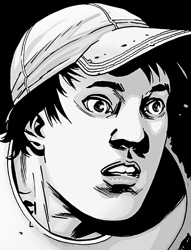 fumetto di Glenn Walking Dead