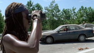 Michonne Sees Explosives 709