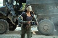 FTWD 6x09 Masked Sherry