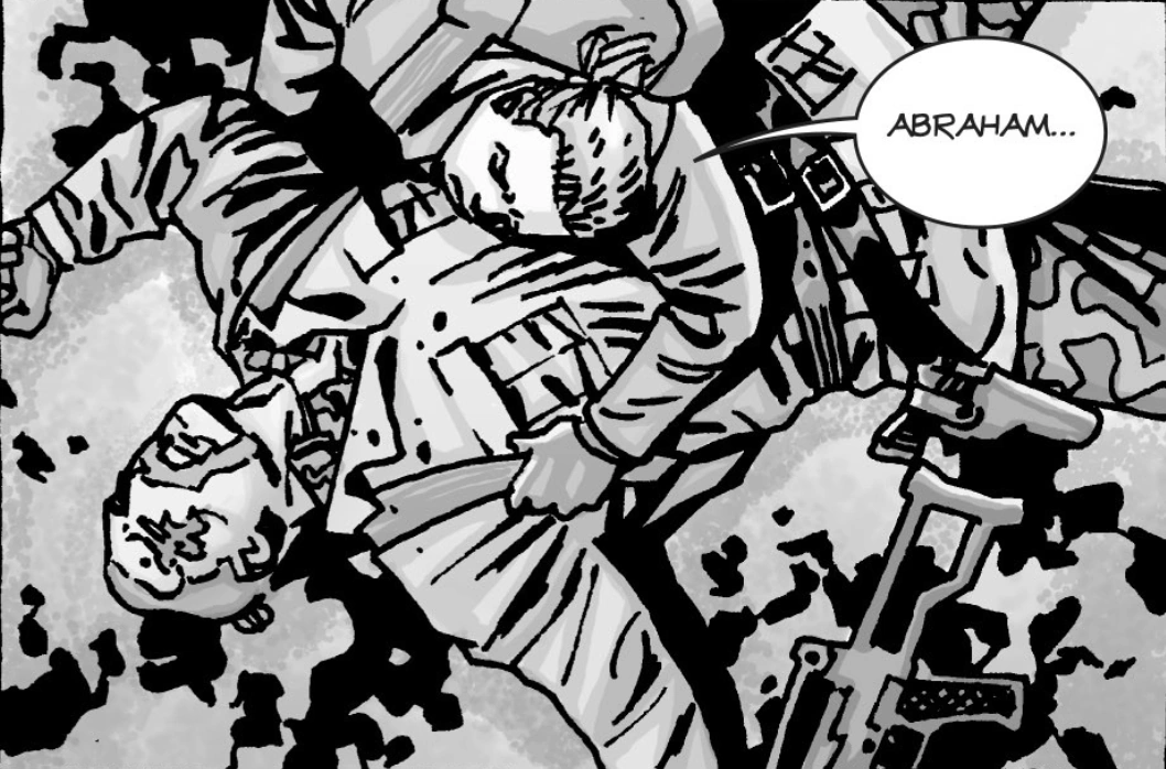 Carte à Collectionner The Walking Dead – Abraham, édition Limitée 3/10, Signée Par L'artiste