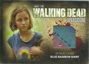 M9 Sophia as a Human Blue Rainbow Shirt