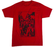 THE WALKING DEAD "BLOOD RED" T-SHIRT