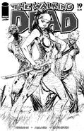 Issue 19 (The Walking Dead 15th Anniversary J. Scott Campbell variant)